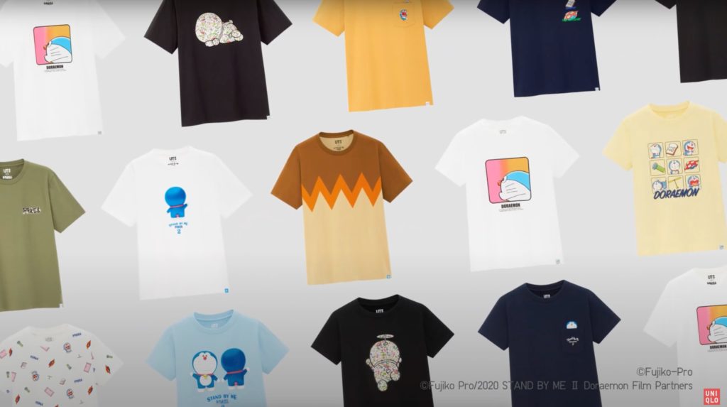 doraemon uniqlo 2020