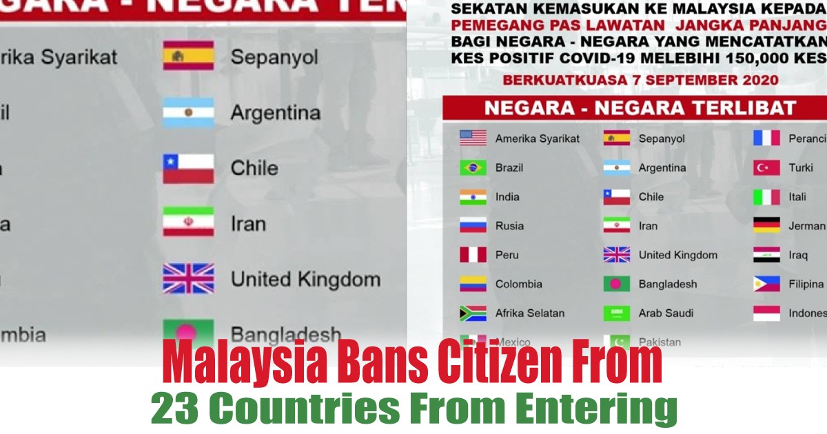 23-Countries-From-Entering - News 