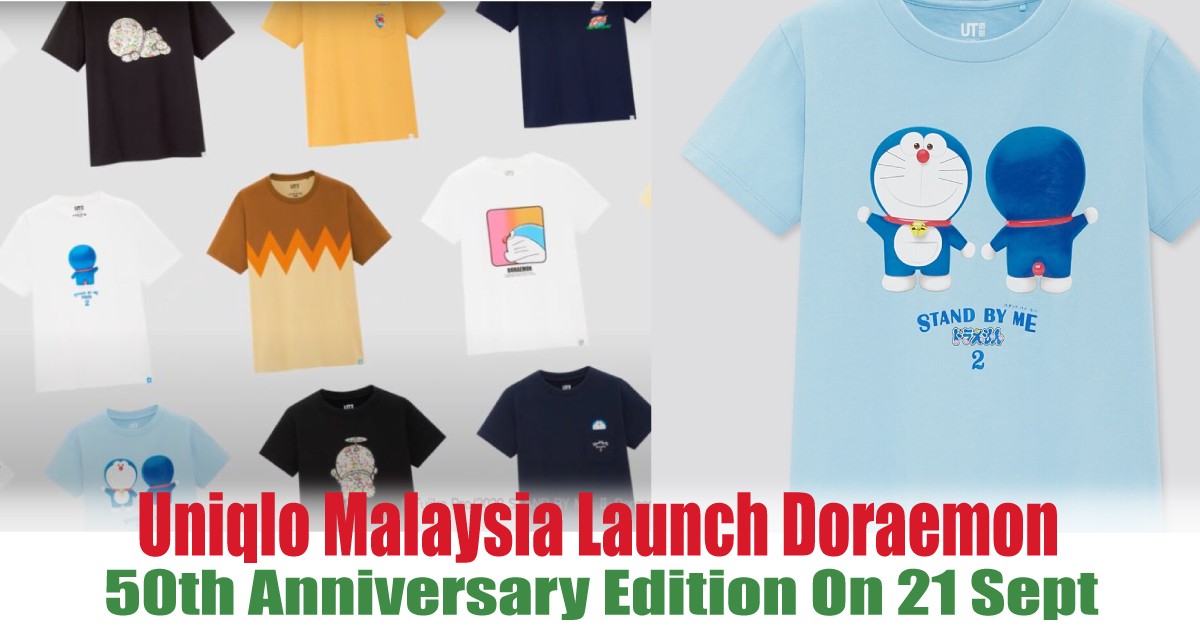 Uniqlo Malaysia Launch Doraemon 50th Anniversary Edition On 21 Sept -   News