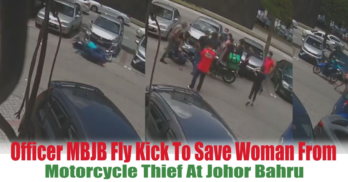 Motorcycle-Thief-At-Johor-Bahru - News 