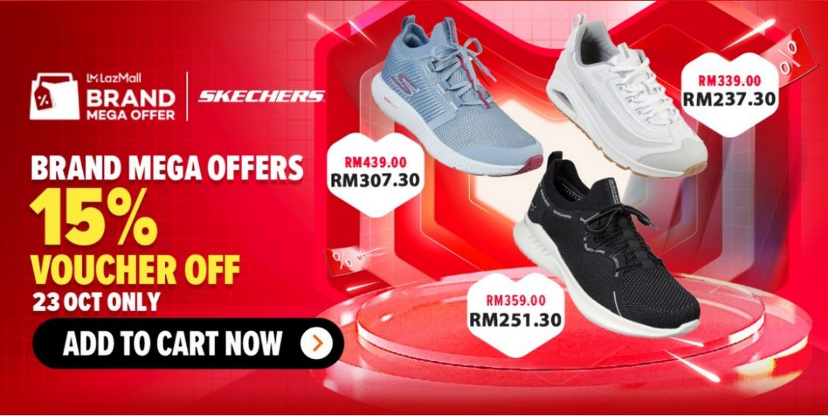 Skechers with Crazy Promotions on Up to 68% + 15% Discount With Free ...
