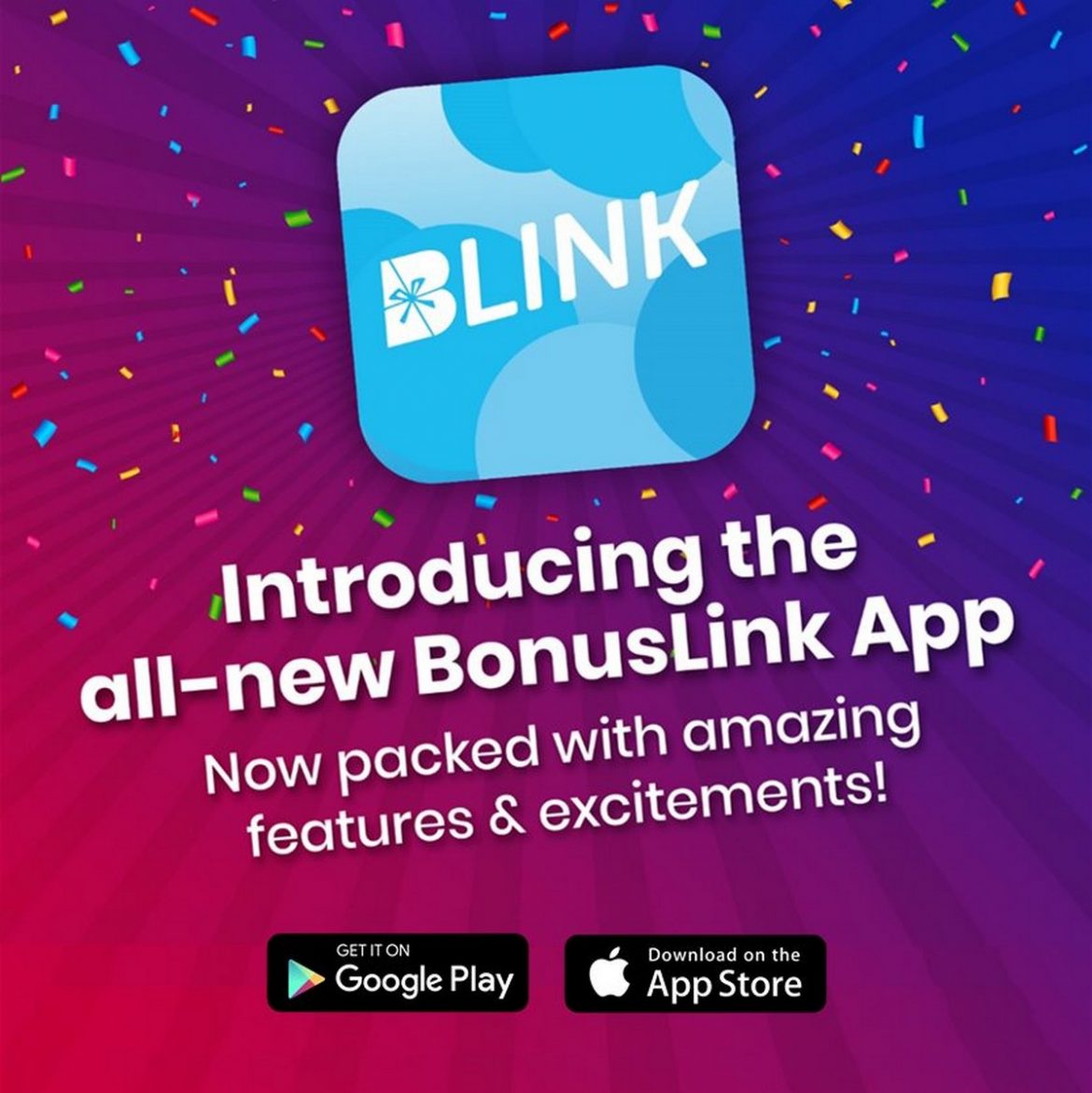 BonusLink With latest BLink App which You Don't Require to Carry your
