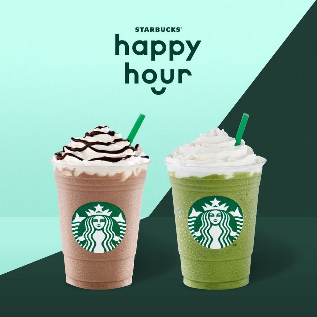 Starbucks With Buy 1 Free 1 Happy Hour A Great News for ALL SIZES