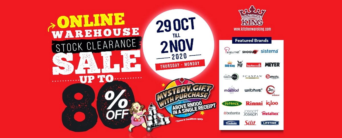 Katrin-BJ-Online-Warehouse-Sale-Jualan-Gudang-Malaysia-Stock-Clearance-Kitchenware-Cookware - Events