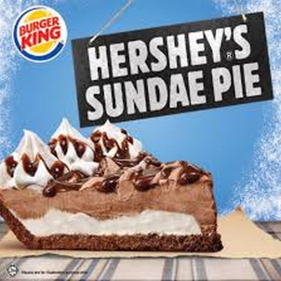 Burger King Brings Back Famous Hershey's Sundae Pie And It Will Be