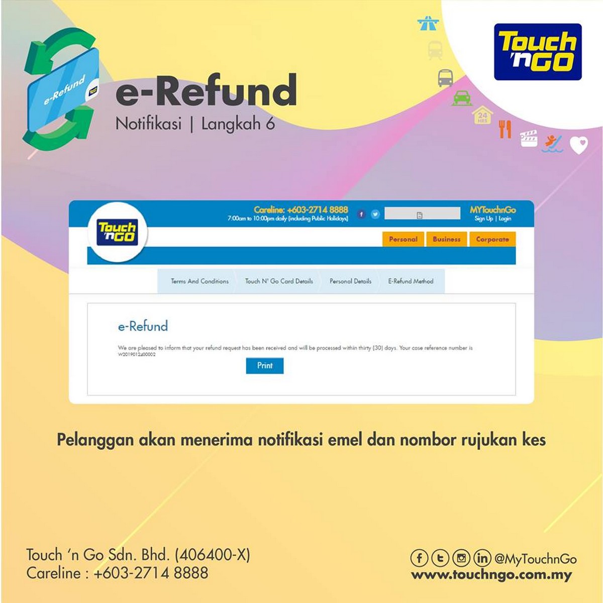 Touch'n Go launches e-Refund service! You can apply for ...