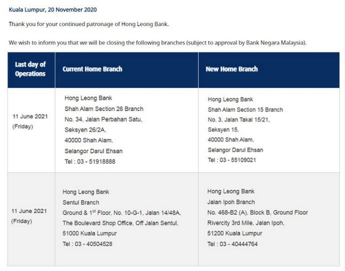 Hong leong bank 24 hours customer service