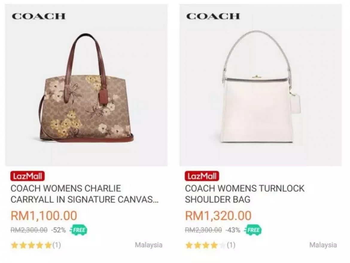 COACH Warehouse Sale up to 60 OFF+ RM90 Discounts Coupons+ FREE