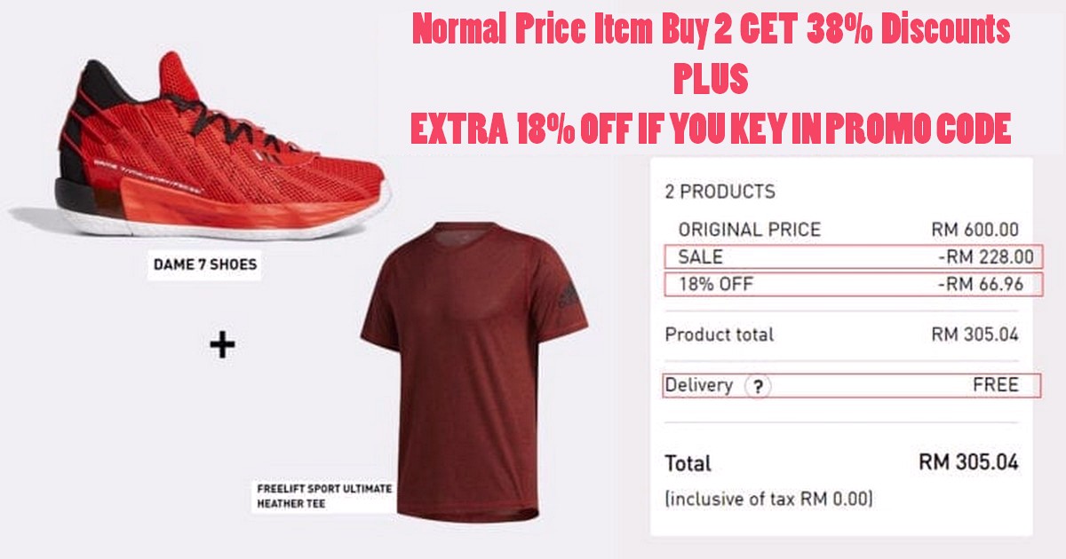 Adidas-Warehouse-Sale-2021-Malaysia-Jualan-Gudang-online-discounts-2-items-Extrea-Discounts - LifeStyle 