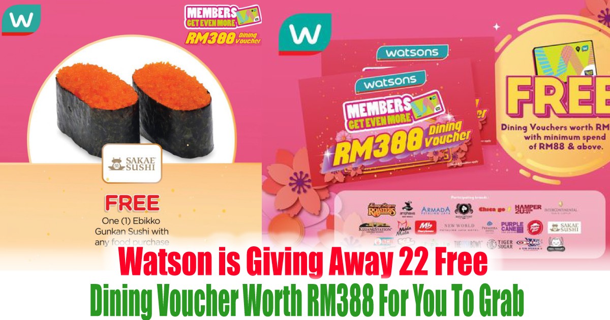 Dining-Voucher-Worth-RM388-For-You-To-Grab - News 