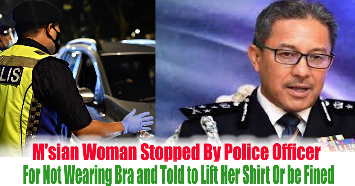 For-Not-Wearing-Bra-and-Told-to-Lift-Her-Shirt-Or-be-Fined - Events 