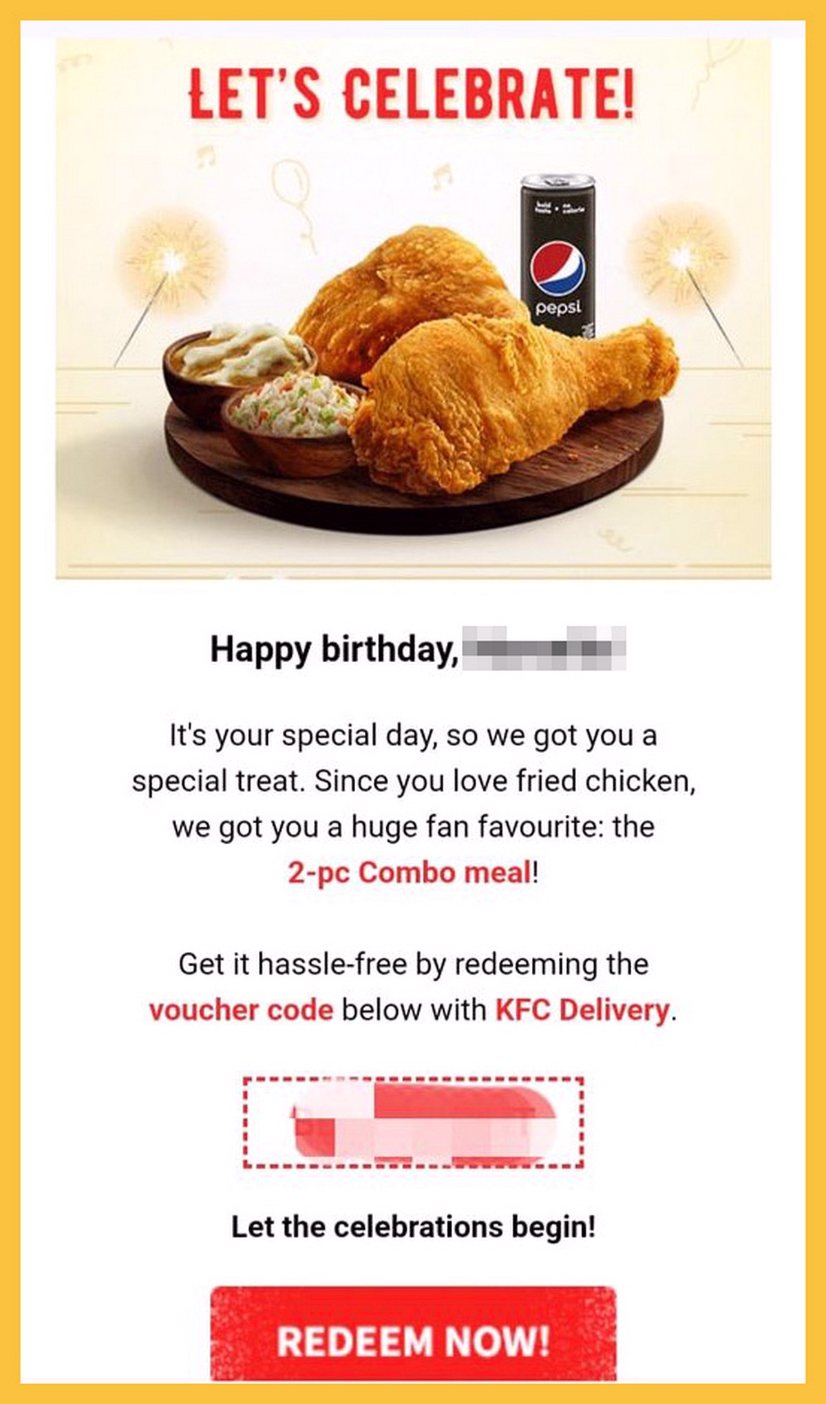 KFC-FREE-MEAL-for-birthday-Members-2021-Malaysia-Promotion-Freebies - News 