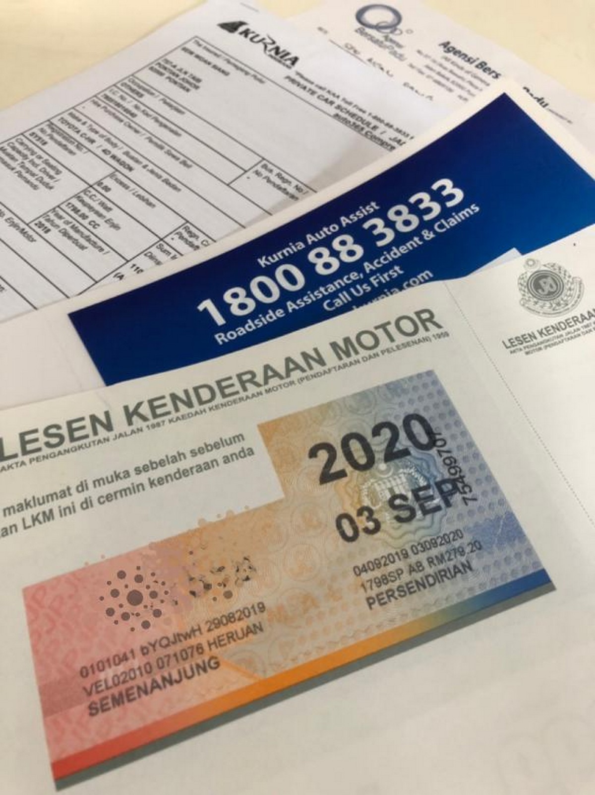 POS in Malaysia temporarily suspends the provision of road tax renewal