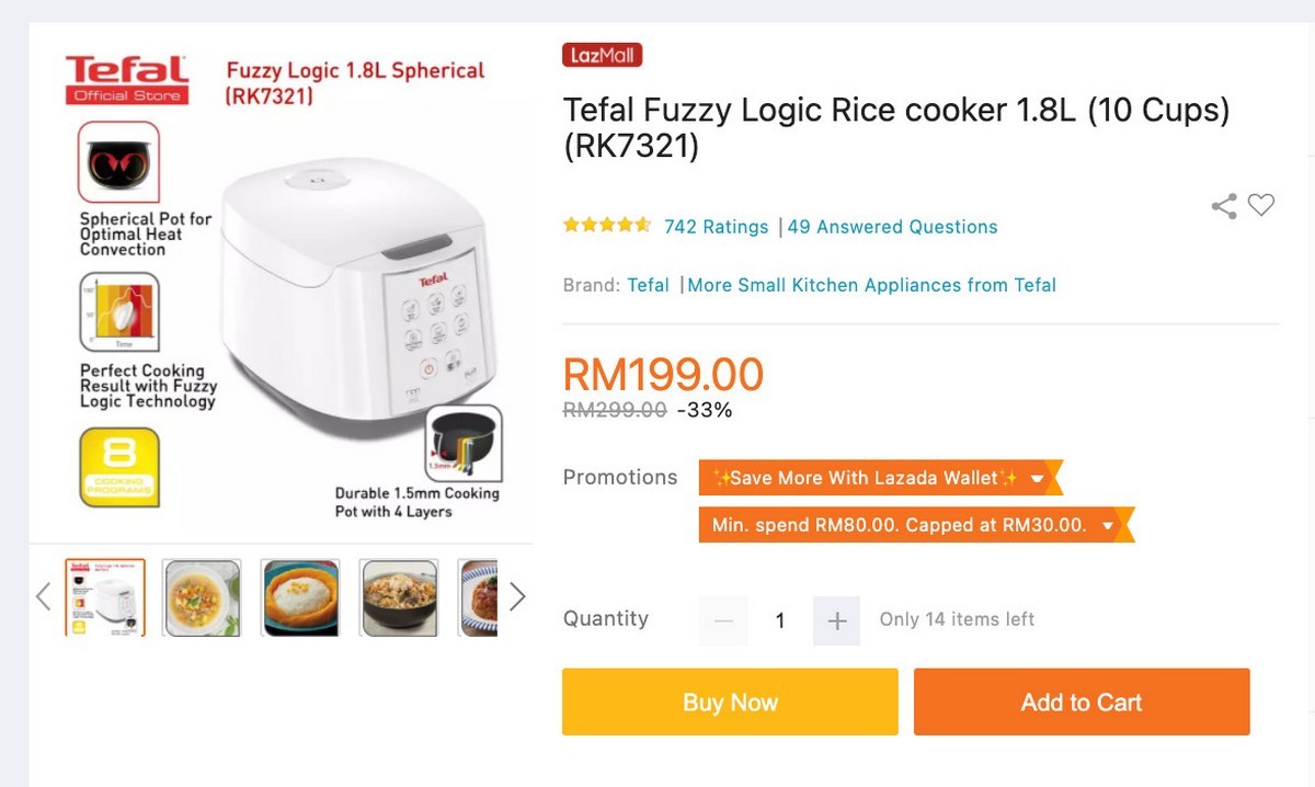 6.Tefal-Fuzzy-Logic-Rice-cooker-1.8L - LifeStyle 