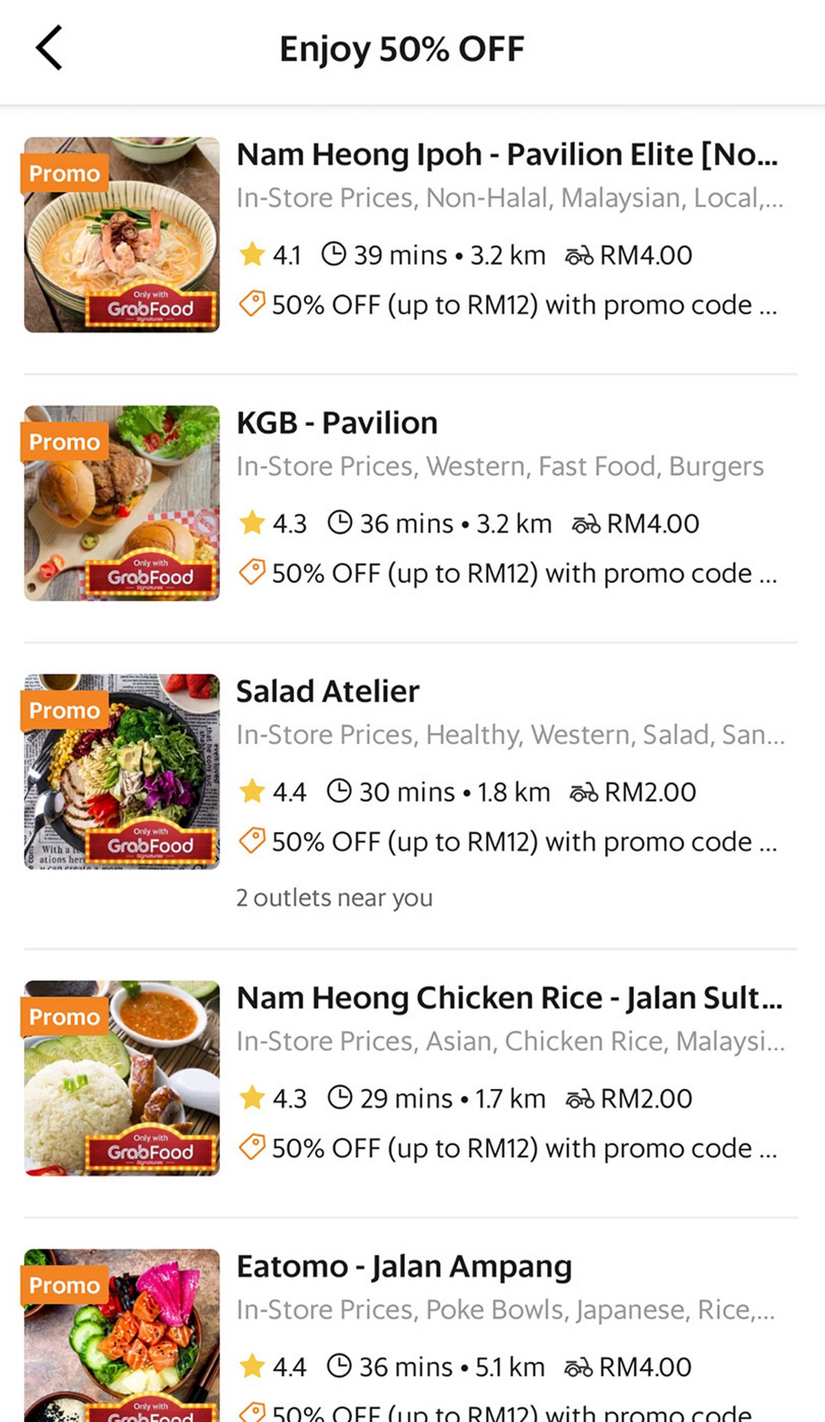 Grab Food Promo Code Malaysia 2021  New World Park Food City Is Now On