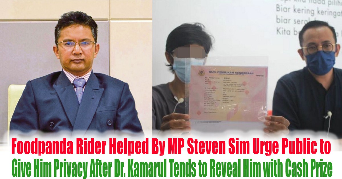 Give-Him-Privacy-After-Dr.-Kamarul-Tends-to-Reveal-Him-with-Cash-Prize - News 