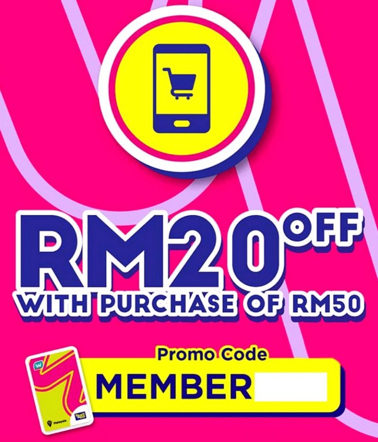 Here's How to get Watsons FREE RM50 Discounts Voucher Code [Now till